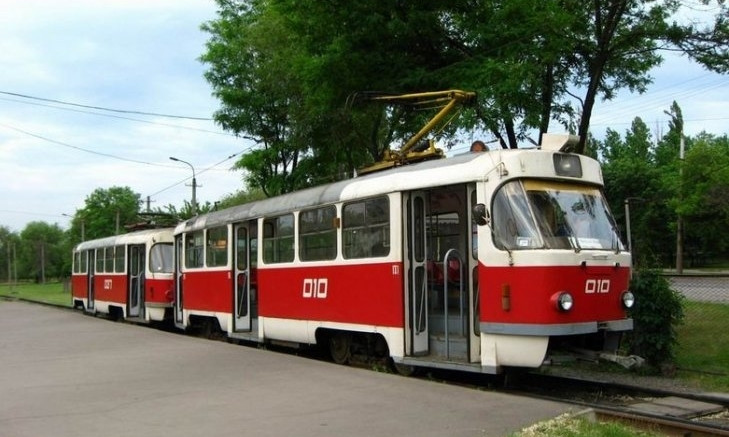 В Запорожье трамвайный маршрут заменили на автобусный